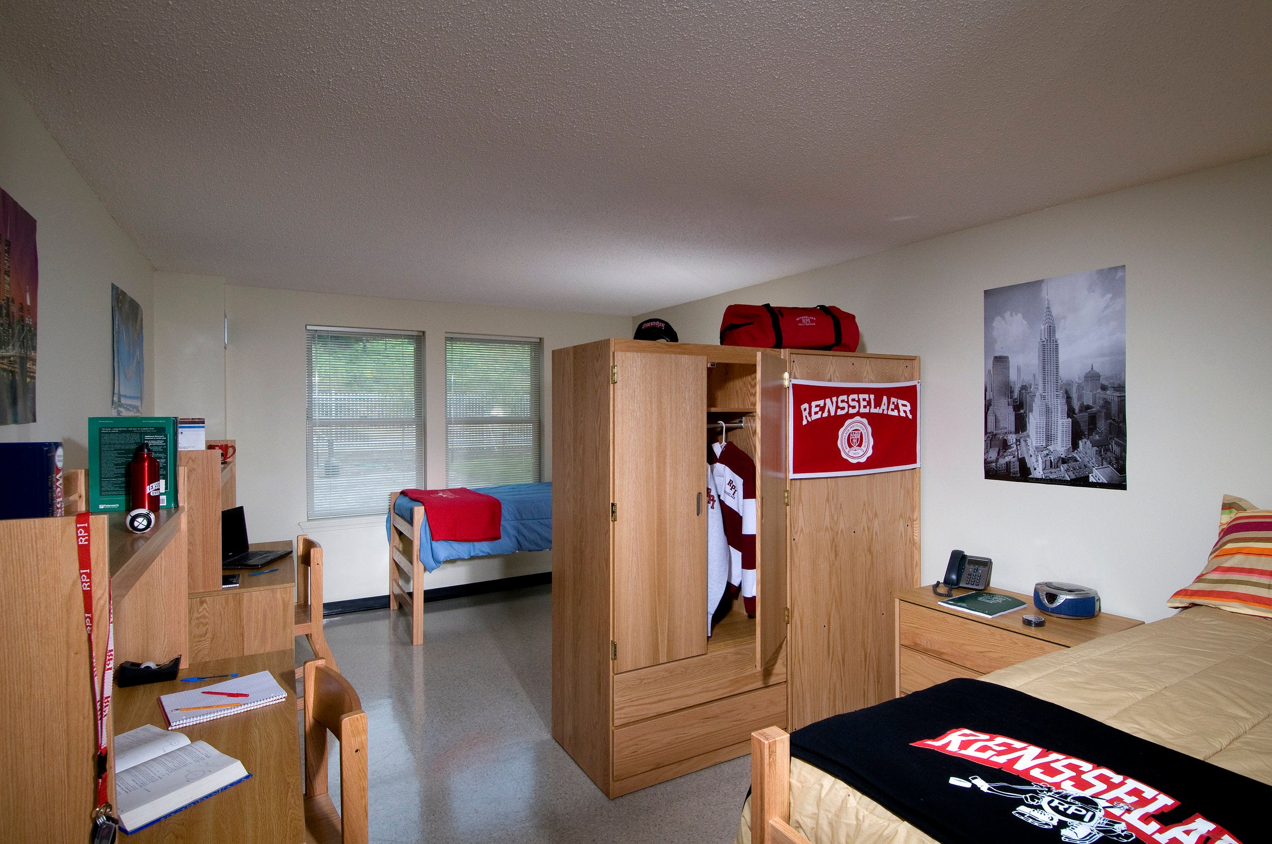 Picture of a Residence Hall Room