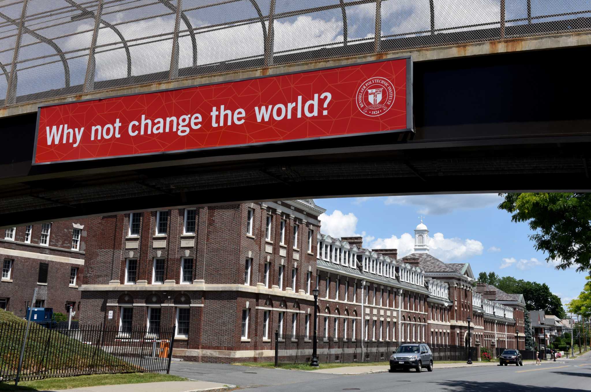 RPI Why not Change the World Banner