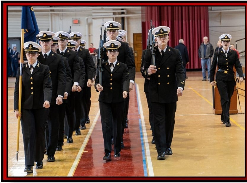 Navy ROTC students