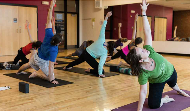 People Doing Yoga