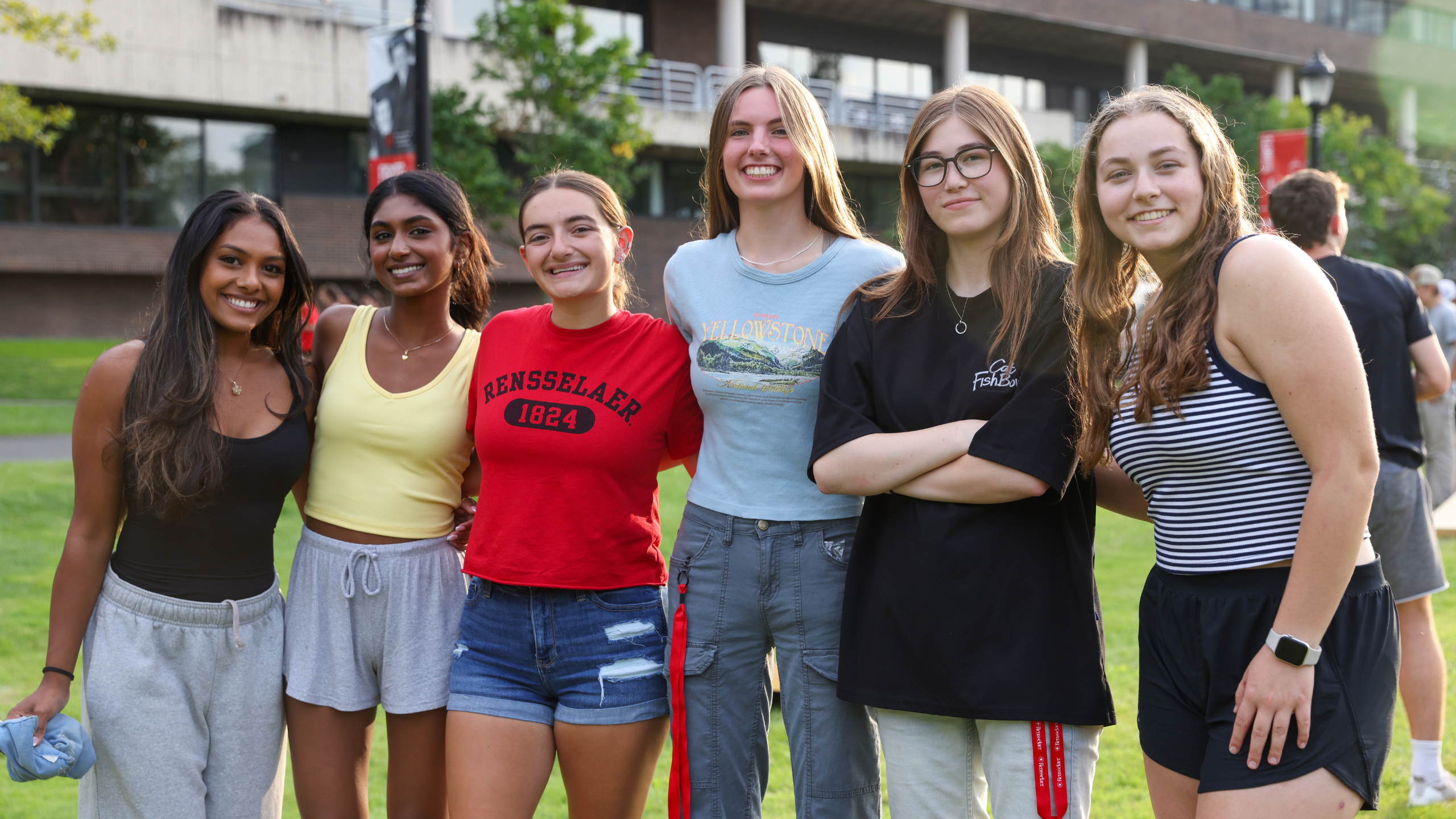 Six women smiling during NRB 2024
