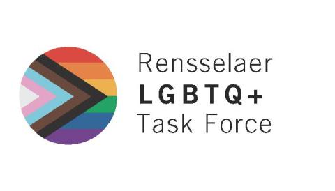 Logo for the Rensselaer LGBTQ+ Taskforce