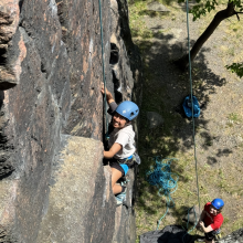 Student Rock Climbing