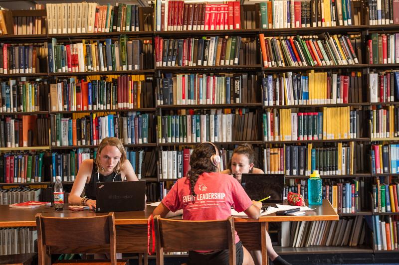 Students in Library